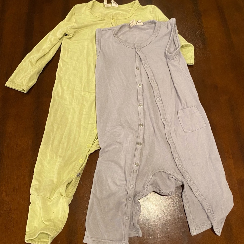 Kyte Baby 18-24mo Romper Bundle - Kiwi & Storm